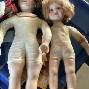 Classic Porcelain Dolls Set